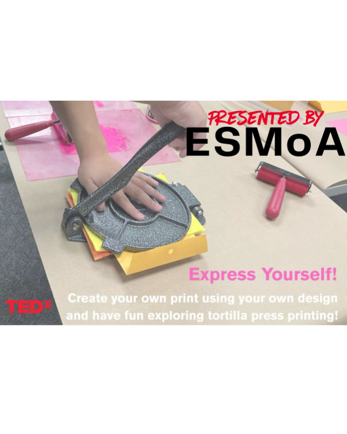 ESMoA Tortilla Press Printing Workshop